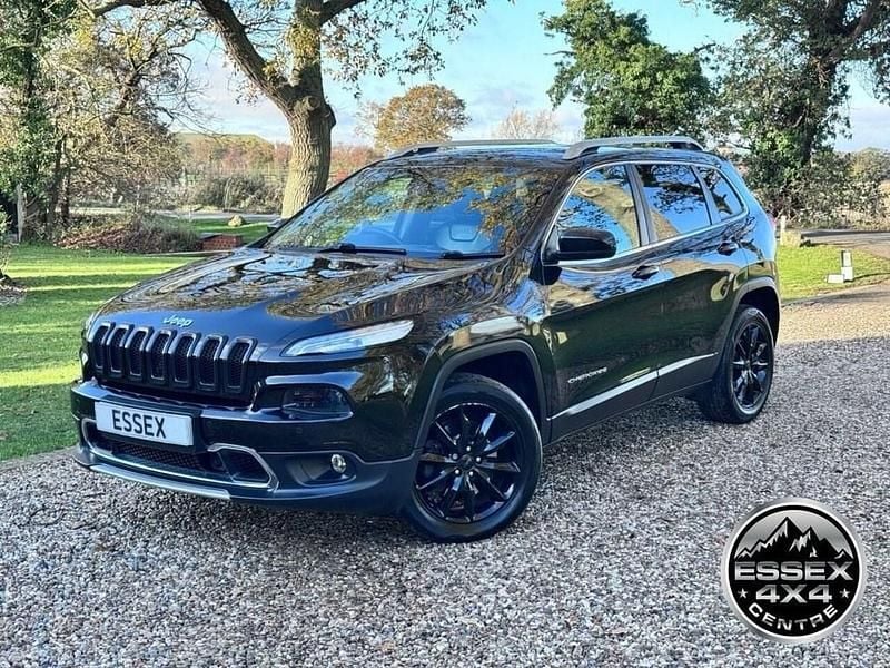 Black Used 2015 Jeep Cherokee Limited SUV | £8,499 (Fair price) - Image 1/4