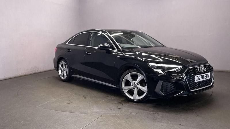 Black Used 2020 Audi A3 S-Line Sedan | £19,499 (Fair price) - Image 1/4
