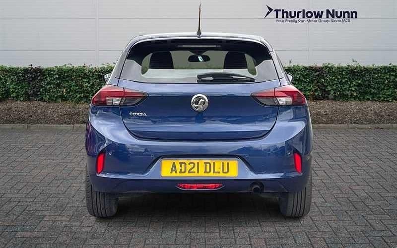 Used Vauxhall Corsa S 101 HP (74 kW) 2021 Blue Hatchback