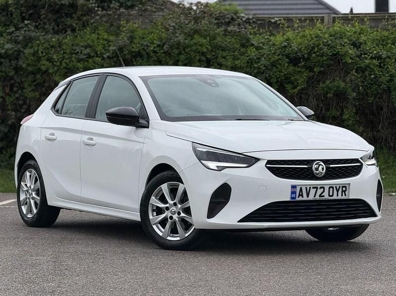 Used Vauxhall Corsa Edition 102 HP (75 kW) 2022 White Hatchback