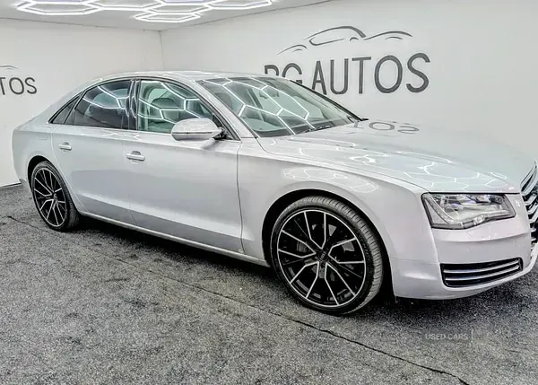 Used Audi A8 2012 Silver Sedan