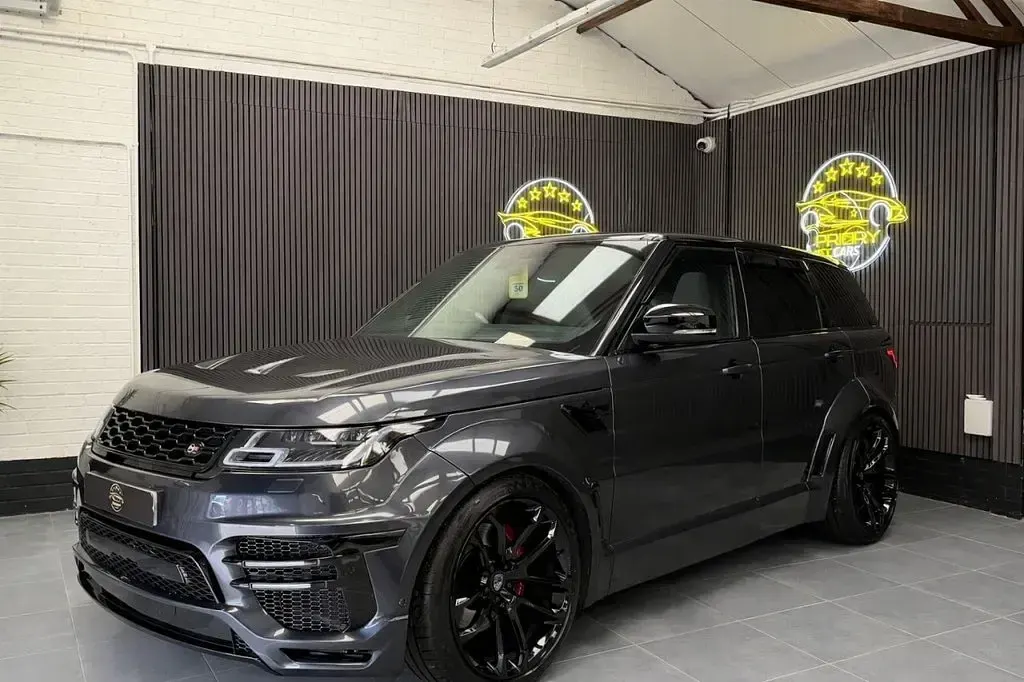 Used Land Rover Range Rover Sport SVR 575 HP (422 kW) 2019 Grey SUV