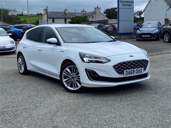 White Used 2020 Ford Focus Vignale Hatchback | £12,799 (Fair price) - Image 1/1
