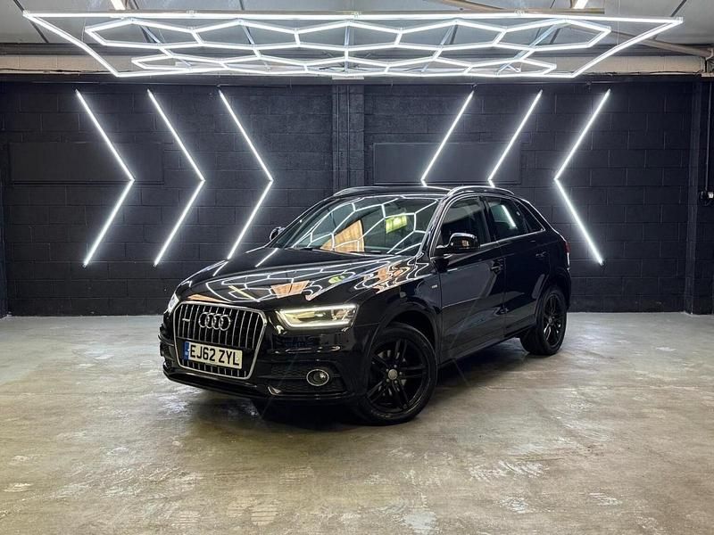 Black Used 2012 Audi Q3 S-Line SUV | £7,995 (Fair price) - Image 1/4