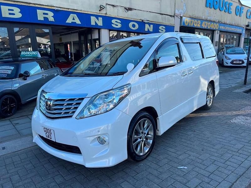 Used Toyota Alphard Luxury 2025 White MPV