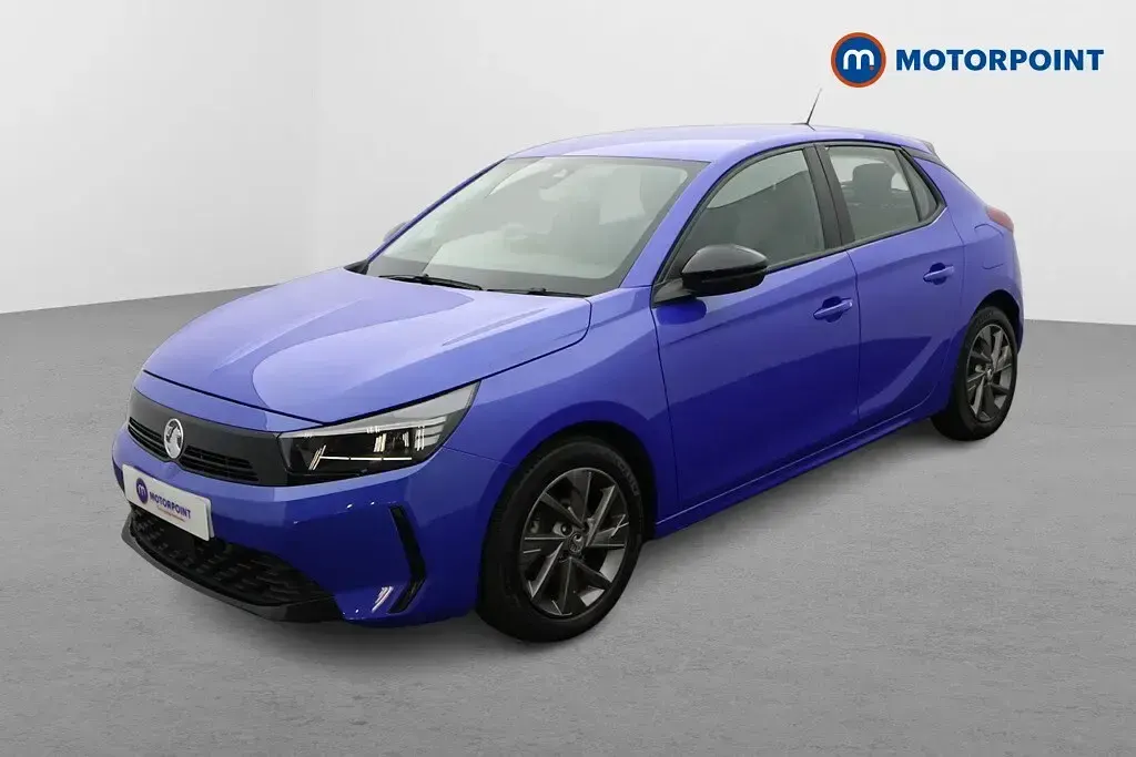 Used Vauxhall Corsa Design Edition 75 HP (55 kW) 2023 Blue Hatchback