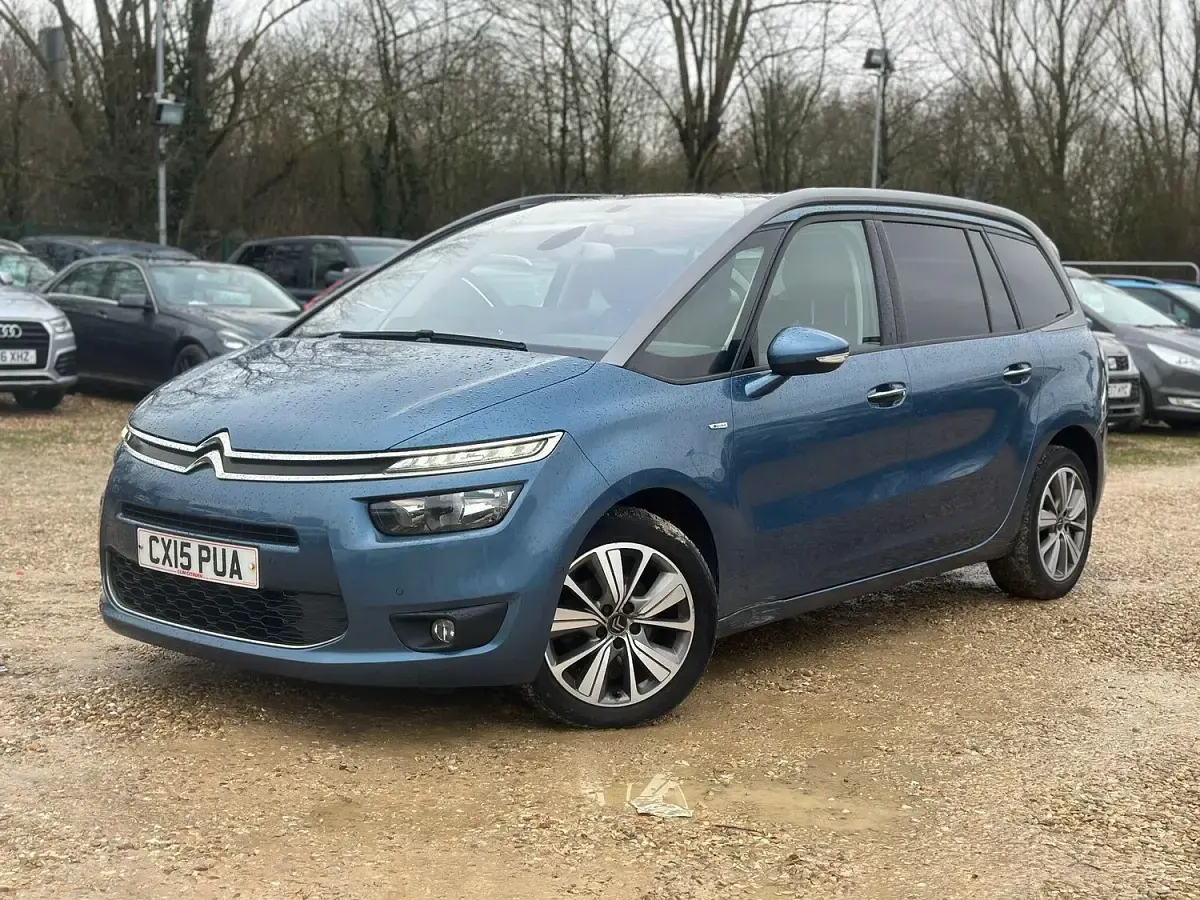 Używany Citroën Grand C4 Picasso Exclusive 2015 Niebieski Minivan