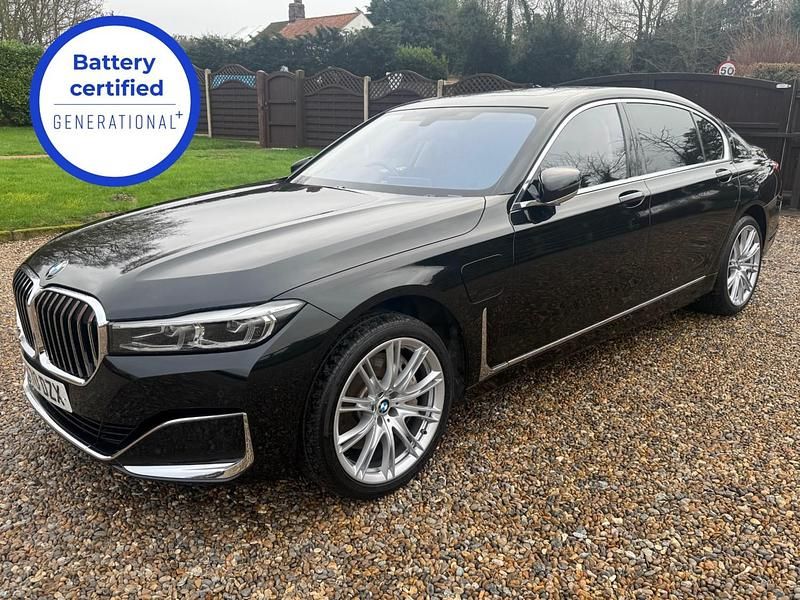 Black Used 2020 BMW 745e Comfort Edition Sedan | £22,995 (Good price) - Image 1/4