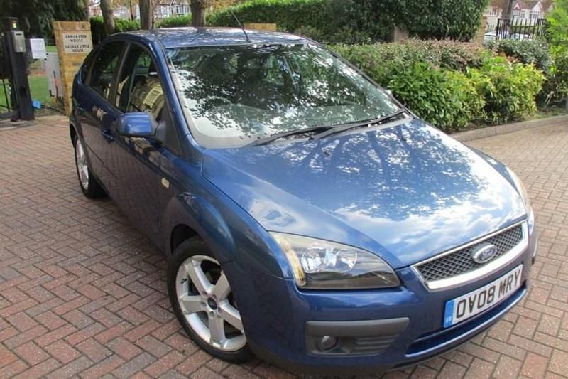 Used Ford Focus Zetec 2008 Blue Hatchback