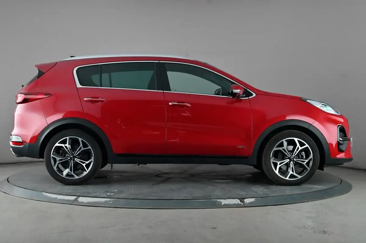 Used Kia Sportage GT-Line S 174 HP (127 kW) 2021 Red SUV