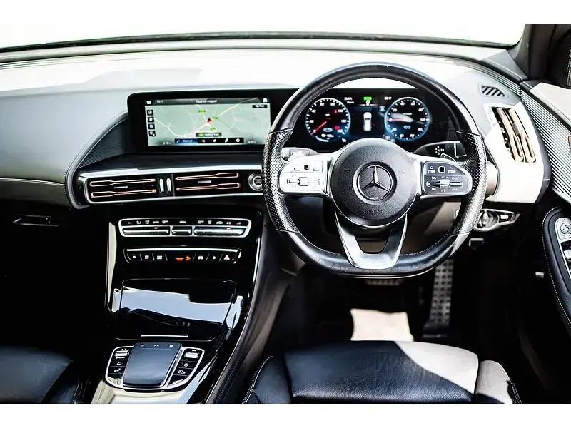 Used Mercedes EQC400 AMG line 110 kW (150 HP) 2020 Grey SUV