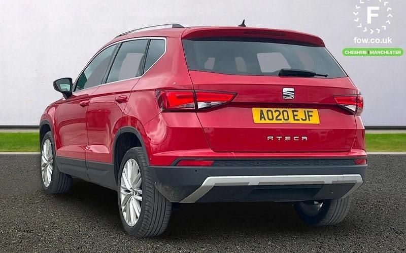 Used Seat Ateca XCELLENCE 116 HP (85 kW) 2020 Red SUV