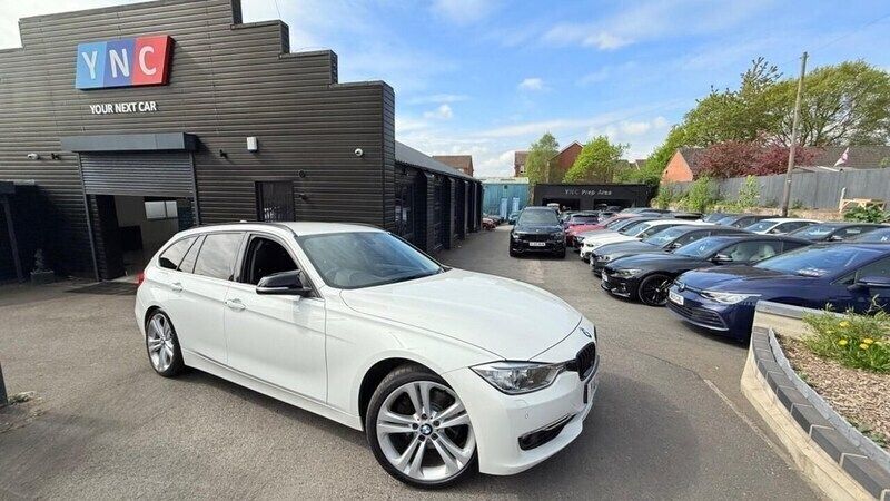 White Used 2013 BMW 328 Luxury Line Estate | £9,991 - Image 1/4