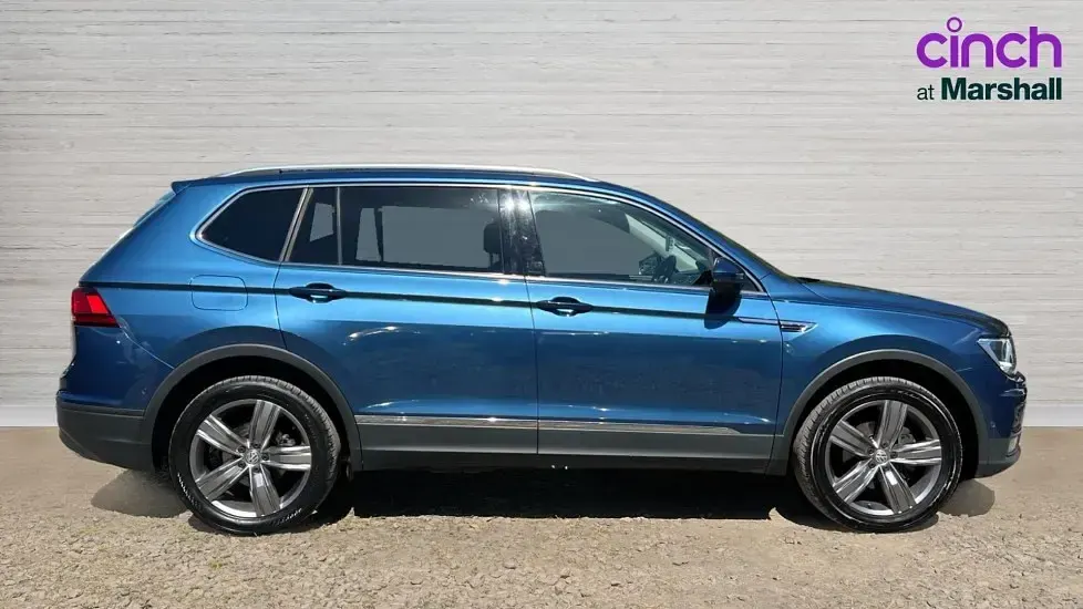 Used VW Tiguan Allspace Match 150 HP (110 kW) 2021 Blue SUV