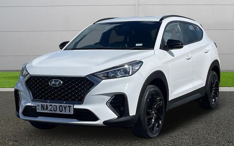 Used Hyundai Tucson N Line 177 HP (130 kW) 2020 White SUV