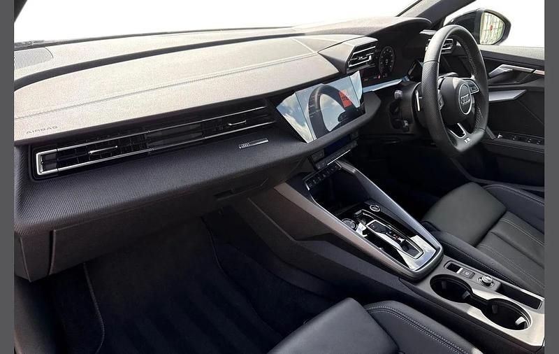 Used Audi A3 Black Edition 147 HP (108 kW) 2025 Blue Sedan