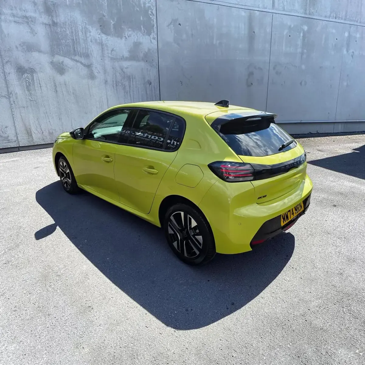 Used Peugeot 208 Allure 2024 Yellow Hatchback