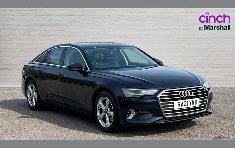 Used Audi A6 Sport 204 HP (150 kW) 2021 Blue Sedan