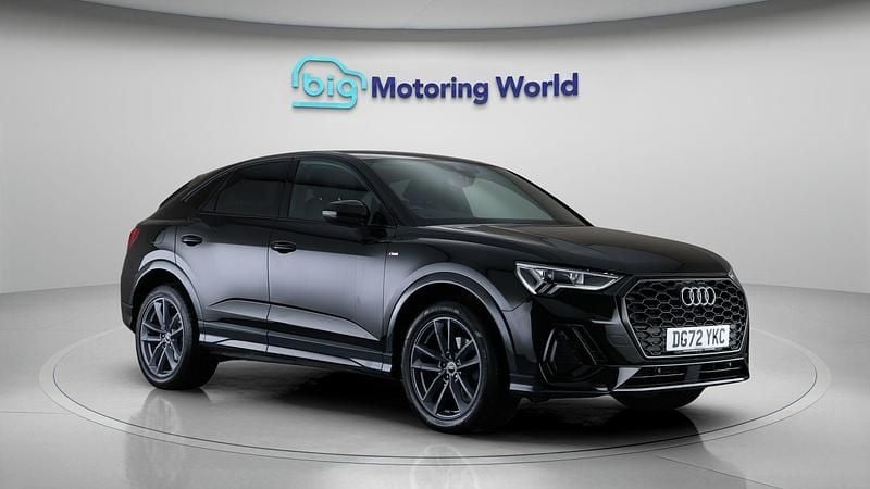 Used Audi Q3 Sportback Black Edition 150 HP (110 kW) 2022 Black SUV