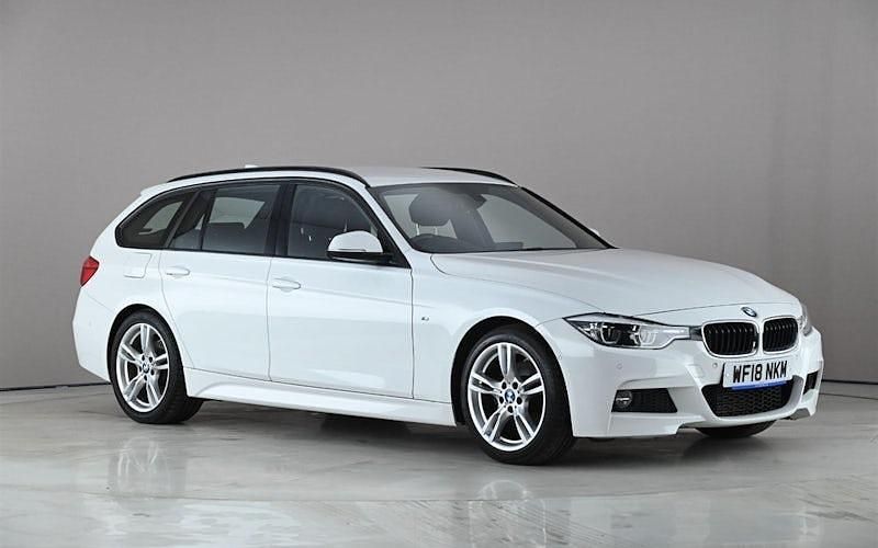 Used BMW 320 M Sport 190 HP (139 kW) 2018 White Estate