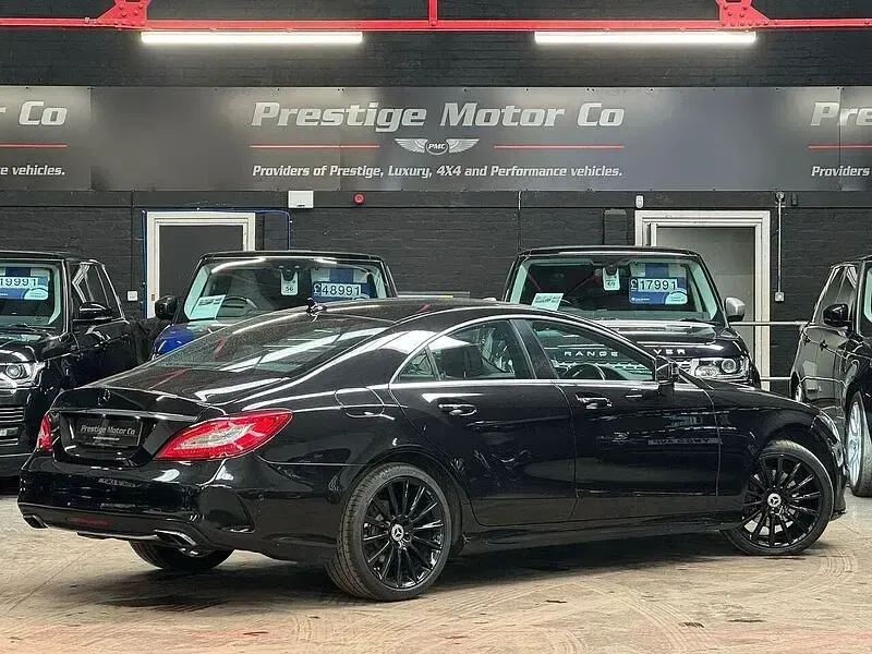 Used Mercedes CLS220 AMG line 2015 Black Coupe