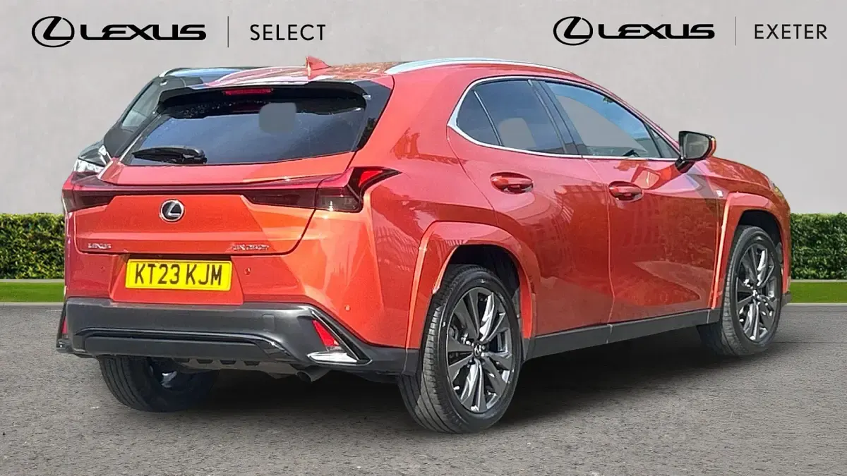 Used Lexus UX Sport Line 184 HP (135 kW) 2023 Blazing carnelian SUV