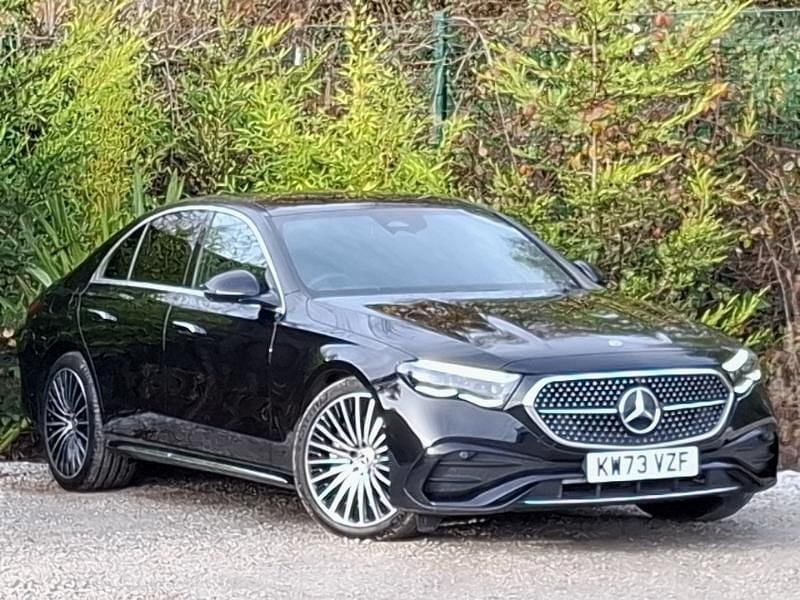 Black Used 2023 Mercedes E200 AMG Line Premium Plus Sedan | £48,298 - Image 1/4