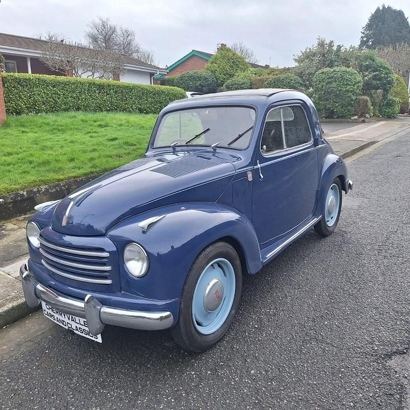 Used Fiat 500C 1955 Blue Cabriolet