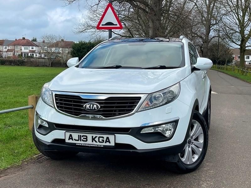 Used Kia Sportage 115 HP (84 kW) 2013 White SUV