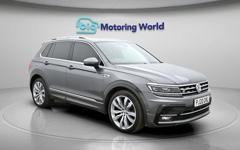 Used VW Tiguan R-line 150 HP (110 kW) 2020 Grey SUV