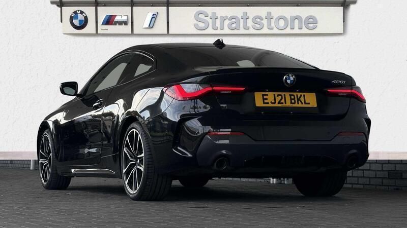 Used BMW 420 M Sport 181 HP (133 kW) 2021 Black Coupe