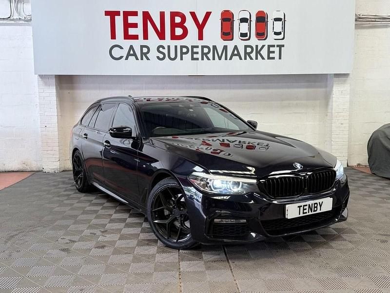 Used BMW 520 M Sport 190 HP (139 kW) 2017 Black Estate