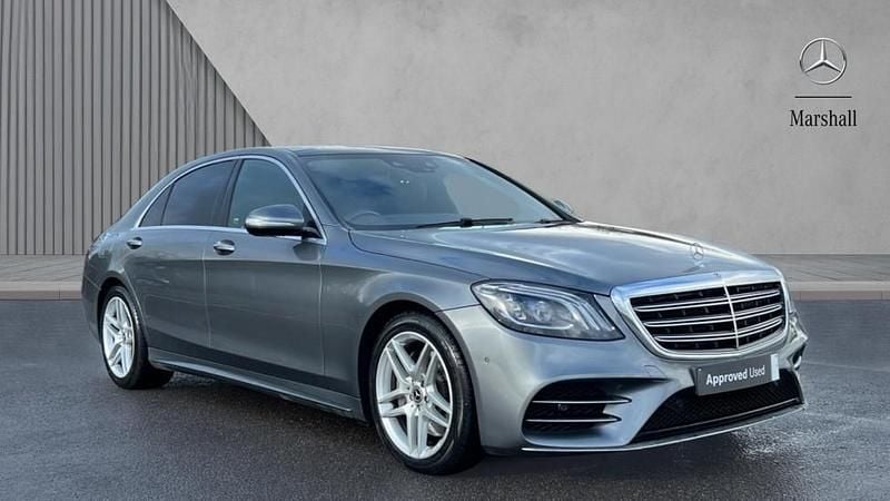 Used Mercedes S350 Executive 286 HP (210 kW) 2018 Selenite grey metallic Sedan