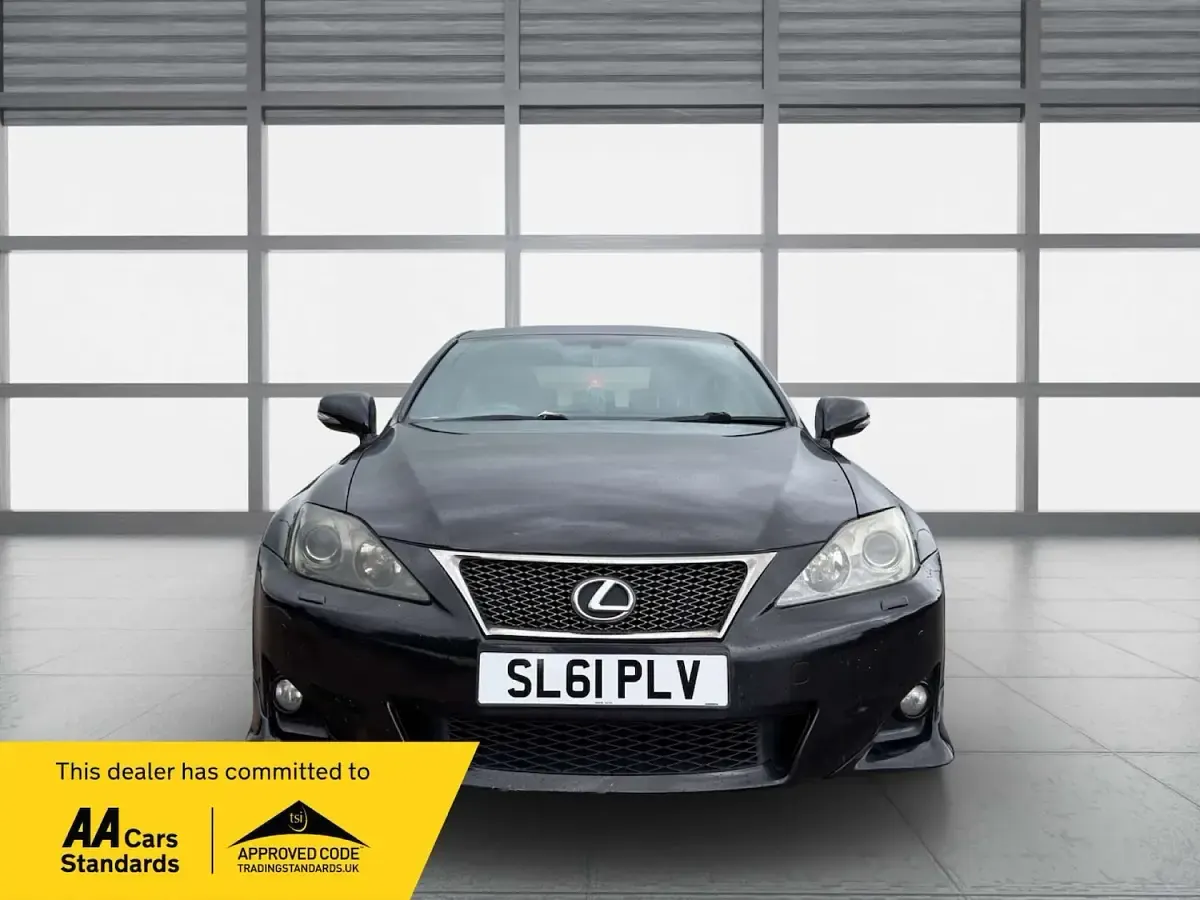 Used Lexus IS250 Sport Line 2011 Black Sedan