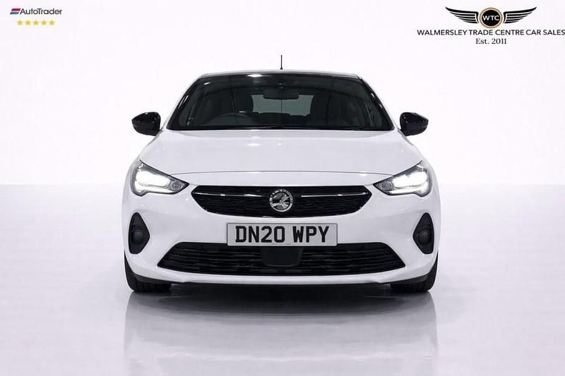 Used Vauxhall Corsa SRi 100 HP (73 kW) 2020 White Hatchback