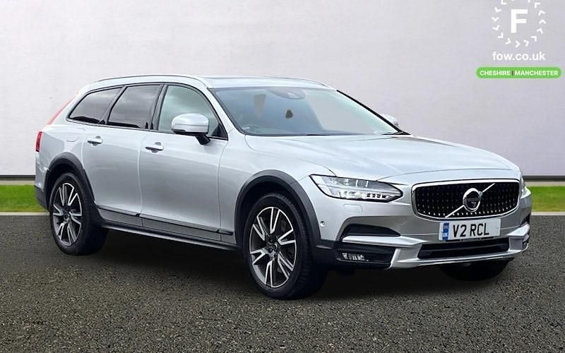 Silver Used 2019 Volvo V90 CC Plus Estate | £22,299 (Fair price) - Image 1/4
