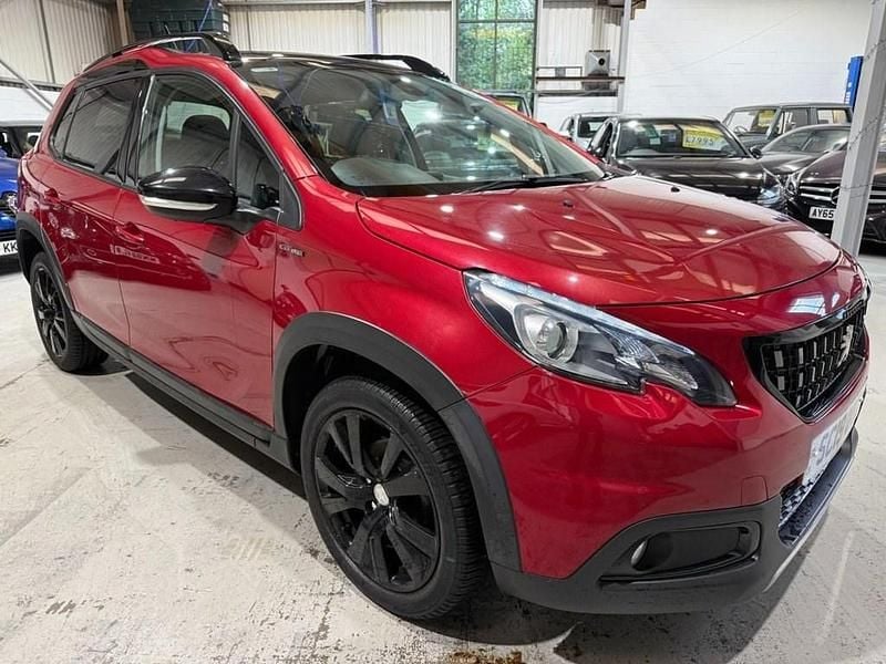 Red Used 2019 Peugeot 2008 GT-line SUV | £6,995 (Super price) - Image 1/4