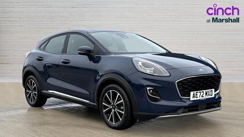 Blazer blue (standard paint) Used 2022 Ford Puma Titanium SUV | £14,653 (Good price) - Image 1/4
