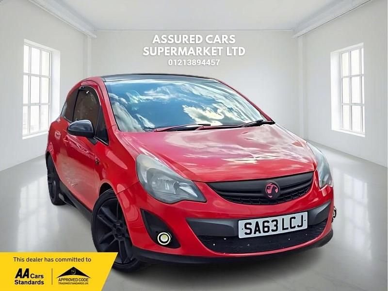 Used Vauxhall Corsa Edition 85 HP (62 kW) 2013 Red Hatchback