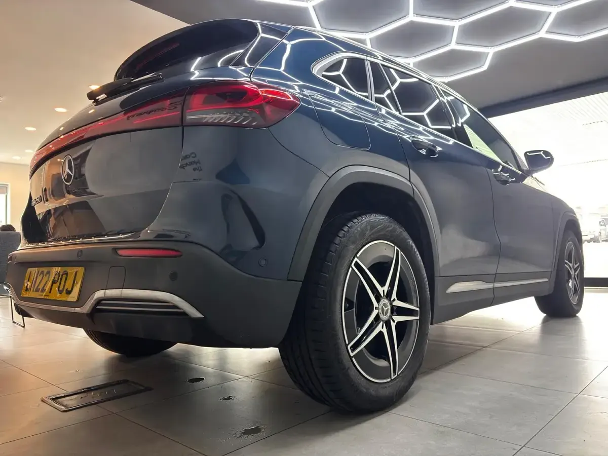 Used Mercedes EQA250 AMG line 139 kW (190 HP) 2022 Blue SUV