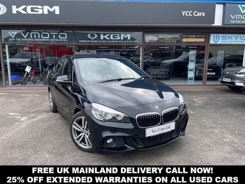 Black Used 2016 BMW 218 M Sport Hatchback | £7,995 (Fair price) - Image 1/4