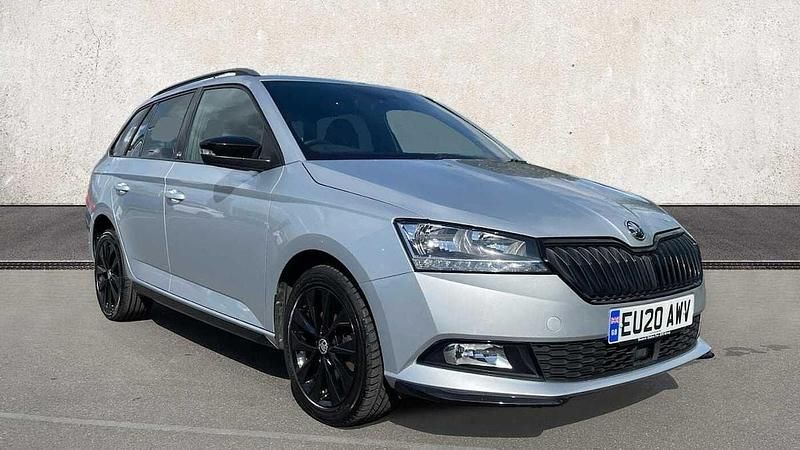 Brilliant silver metallic Used 2020 Skoda Fabia Monte Carlo Estate | £13,100 (A bit pricey) - Image 1/4