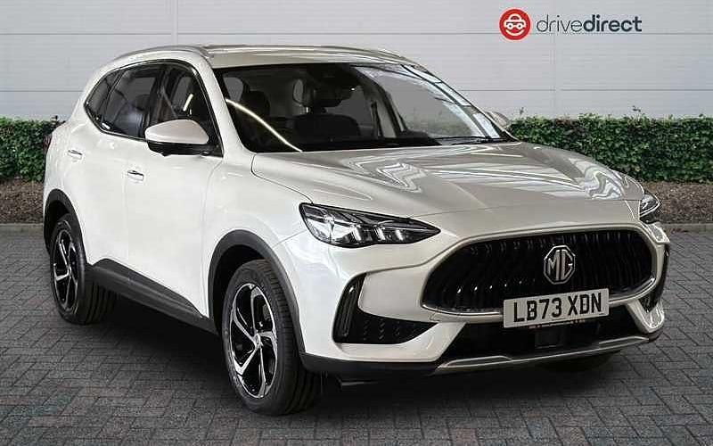 Solid arctic white Used 2023 MG HS SE SUV | £16,250 (Fair price) - Image 1/4