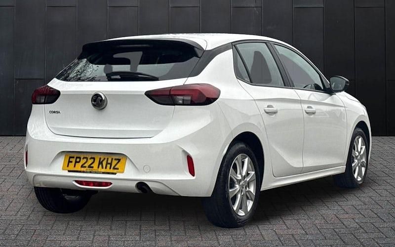 Used Vauxhall Corsa Edition 75 HP (55 kW) 2022 White Hatchback
