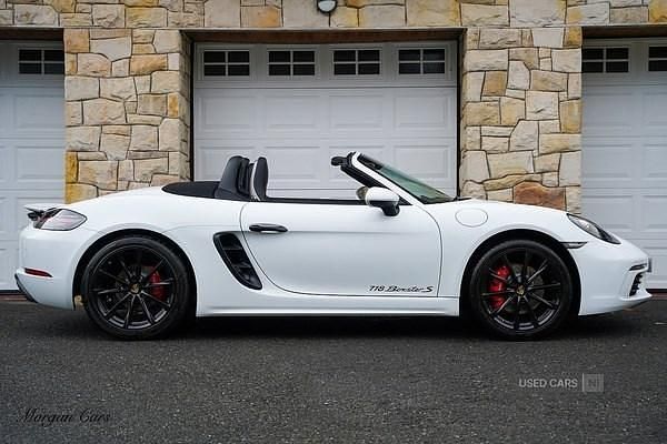 Used Porsche 718 Boxster 2025 White Cabriolet