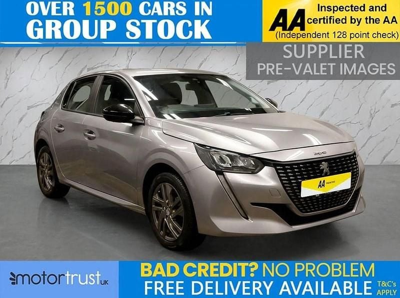 Grey Used 2022 Peugeot 208 Active Premium Hatchback | £11,995 (Good price) - Image 1/4