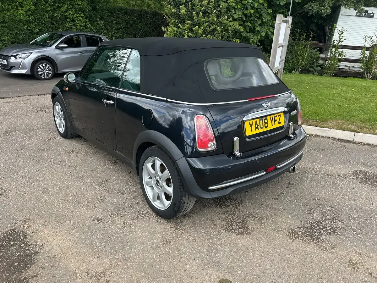 Used Mini Cooper Cabriolet 2010 Black Cabriolet
