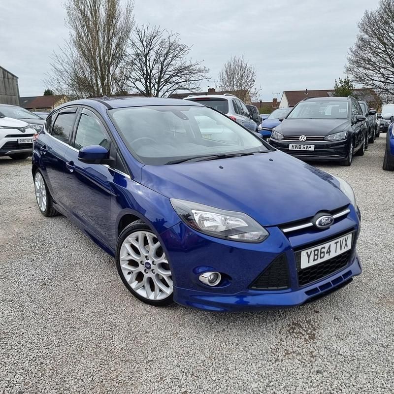 Used Ford Focus Zetec 2014 Blue Hatchback