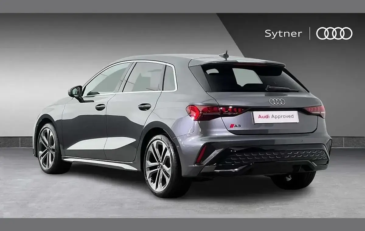 Used Audi A3 S-Line 147 HP (108 kW) 2024 Grey Hatchback