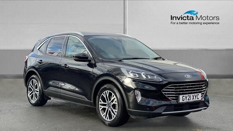 Black Used 2021 Ford Kuga Titanium SUV | £15,200 (Good price) - Image 1/4